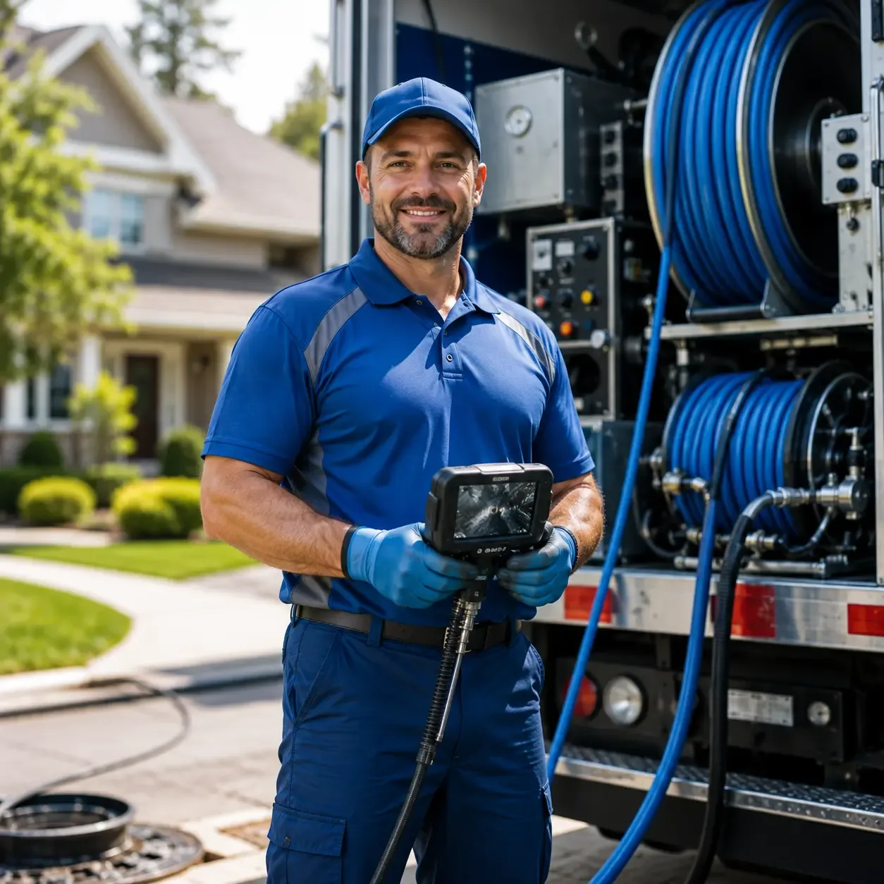 Local outdoor drain cleaning specialists in Owings Mills, MD